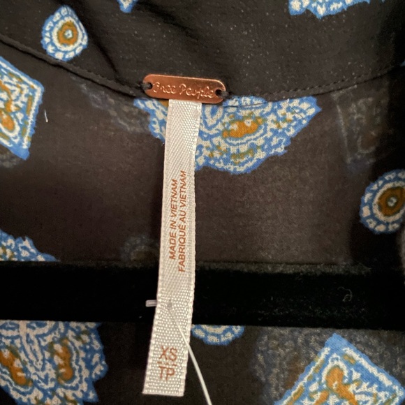 FREE PEOPLE Turn Turn Long Sleeve Minidress - Picture 5 of 6